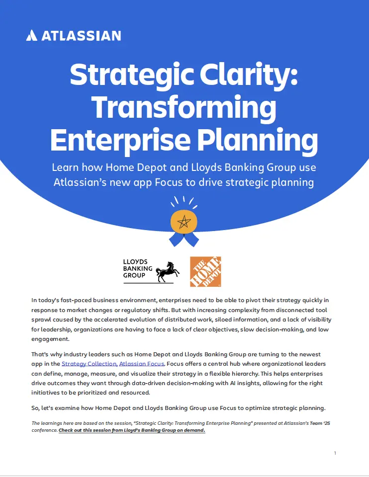  Strategic Clarity: Transforming Enterprise Planning