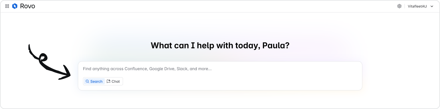 Rovo browser extension