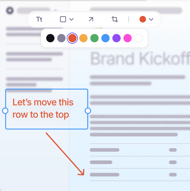 Loom annotate screenshot