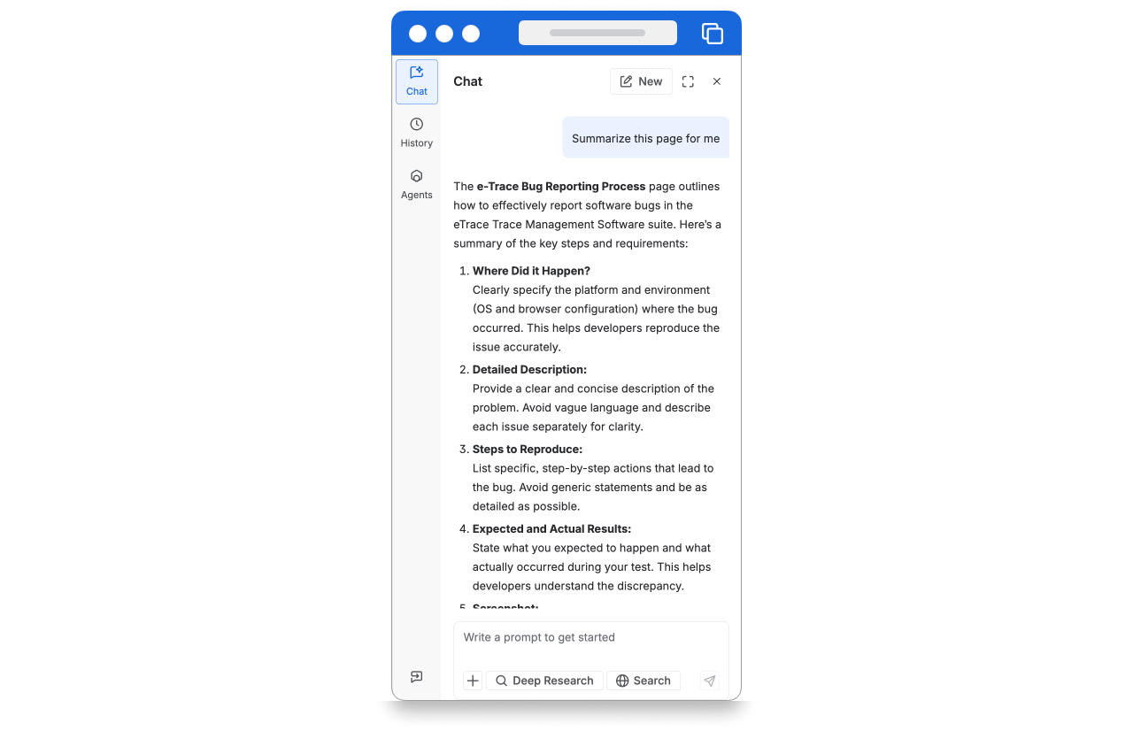 Screenshot of Rovo Chat showing a dialogue between AI and a human about performance metrics for recent marketing campaigns.