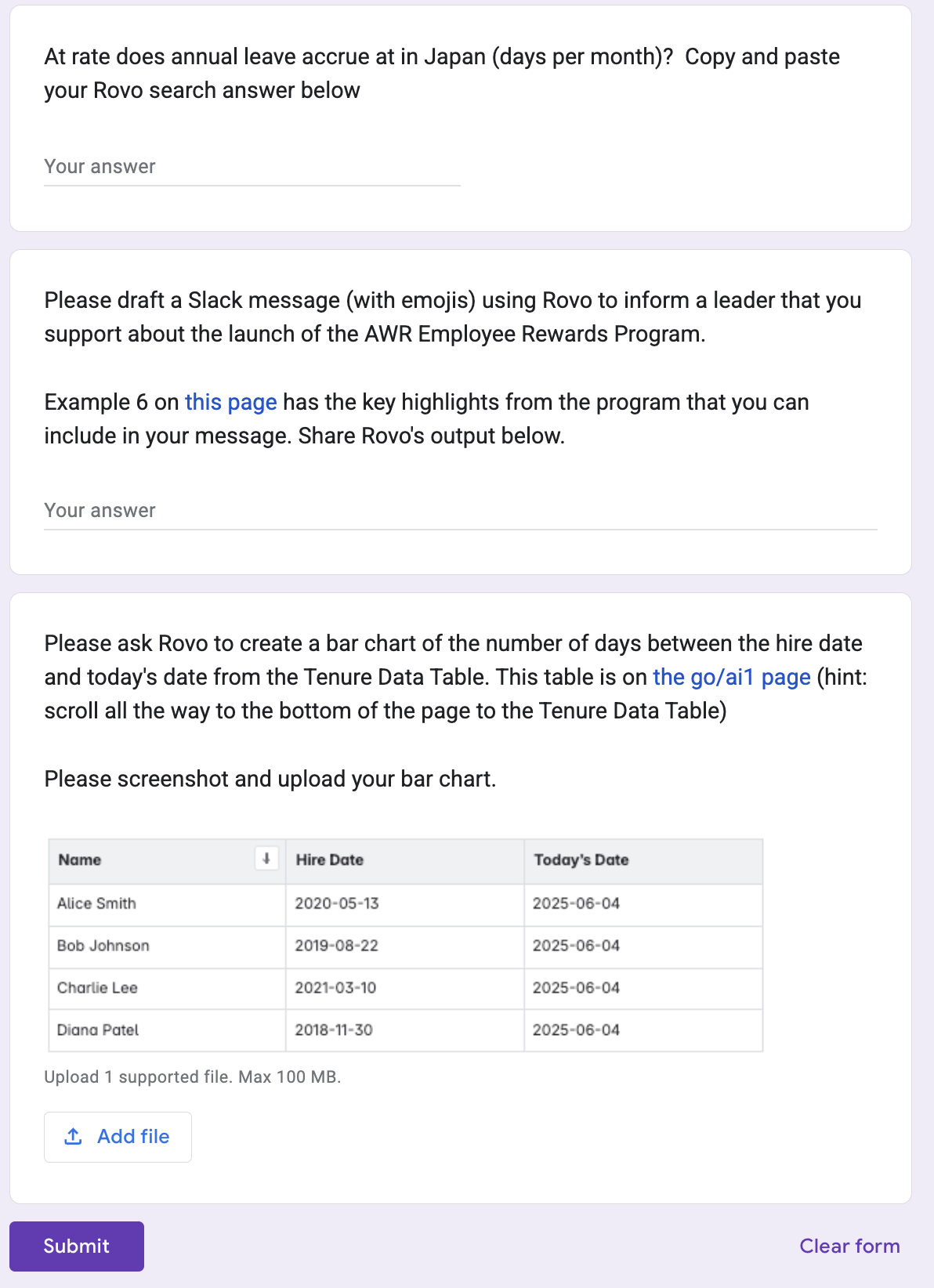 Sample survey