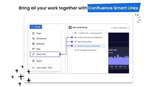 Bring all your work together with Confluence Smart Links